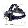 USB Rechargeable Red Safety Light Headlamp